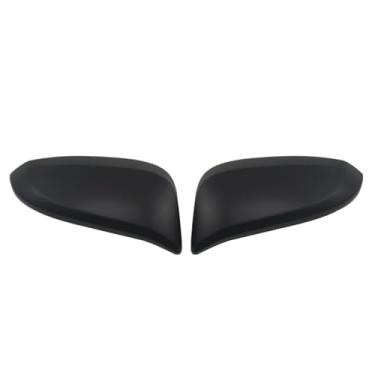 Imagem de Acessórios para retrovisor de carro, capa preta para espelho de porta, piano, guarnição compatível com Toyota Hilux/Revo/Fortuner/INNOVA 2015 2016 2018 2019 2020(Matte black)