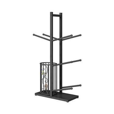 Imagem de ZDJZMGZ Rack de armazenamento de bola de basquete com cesta de equipamentos de bola esportiva adequado para escolas, academias, preto-1 cesta capacidade 8