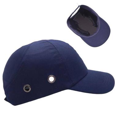 Imagem de Bone Com Capacete Epi Obra Segurança Casquete Trabalho Conserto Reparo Construçao Oficina Resistente Proteçao