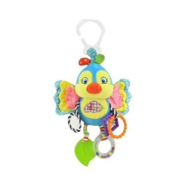 Imagem de Mordedor De Pelúcia Com Sino De Vento Para Bebês, Brinquedo Sensorial 