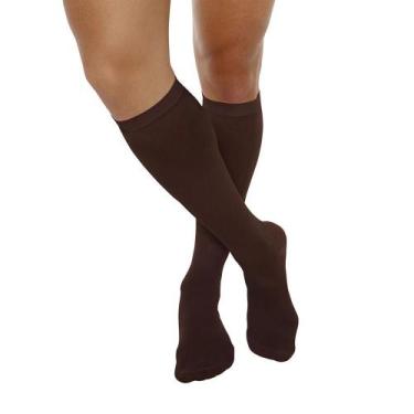 Imagem de Meia Masculina Kendall Média Compressão 1802, Knd, Marrom, G