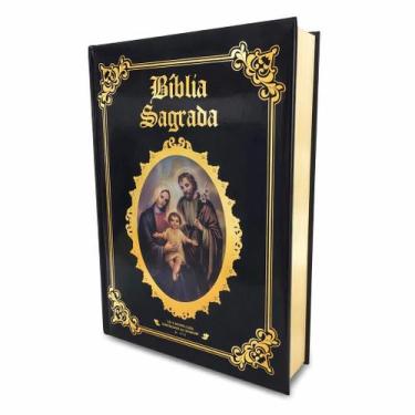 Imagem de Bíblia Sagrada Católica Capa Preta - Editora PAE