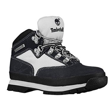 Imagem de Timberland Bota Euro Hiker (Bebê/Criança pequena/Criança grande), Nobuck azul-marinho, 6 M US Big Kid