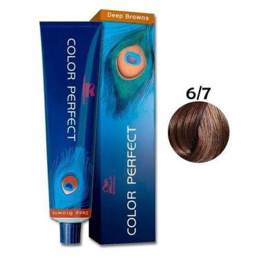 Imagem de Wella Color Perfect 6.7 Louro Escuro Marrom - Coloração Permanente 60g