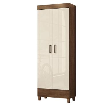 Imagem de Armário Multiuso com pés Fit Jequitibá Off Acetinado - Santos Andirá