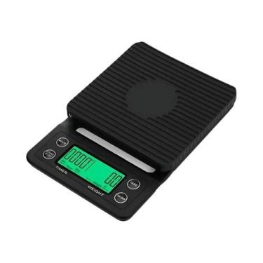 Imagem de Balança Digital Portátil De Cozinha 3kg 5kg Com Timer, Alta Precisão, 