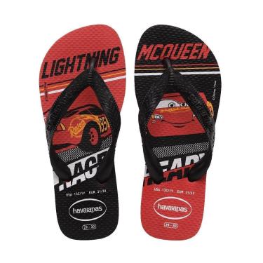 Imagem de Chinelo Infantil Havaianas Kids Cars Vermelho - 4123-Masculino