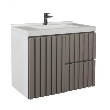 Imagem de Gabinete Suspenso Para Banheiro Ferrara 80cm Santiago