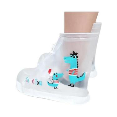 Imagem de Capas De Sapato Reutilizáveis Impermeáveis E Antiderrapantes Para Cria