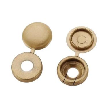 Imagem de Capa Decorativa Para Parafuso De Carro 100 Peças, Tampa Protetora Dobr