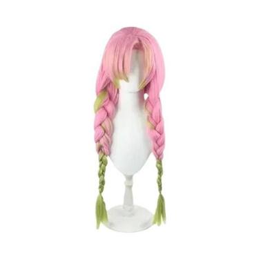 Imagem de Cosplay Kanroji Mitsuri - Traje de Quimono Anime para Adultos e Crianç