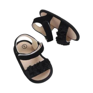 Imagem de Sandálias De Verão Para Bebês Meninas Com Sola Macia, Sapatos Planos P