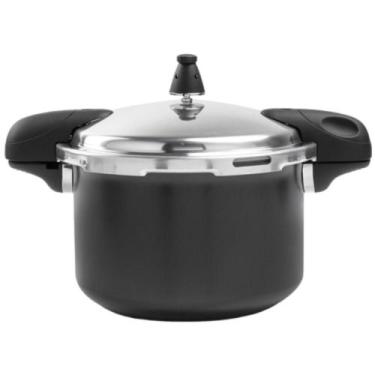 Imagem de Panela de Pressão Ceramic Life Pressure 5,4 L Preta Brinox