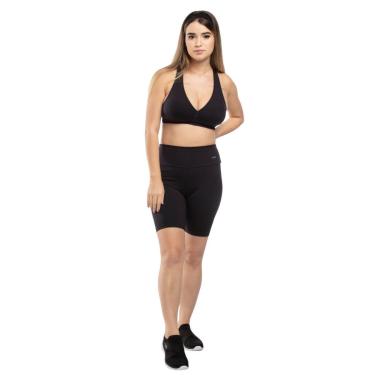 Imagem de Bermuda Feminina Cintura Alta Academia Best Fit Suplex-Feminino