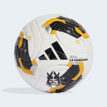 Imagem de Mini Bola Adidas Kings League, Branco, Preto, Único