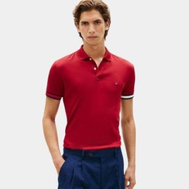 Imagem de Polo Masculina Liquid Cotton Slim Fit Tommy Hilfiger-Masculino