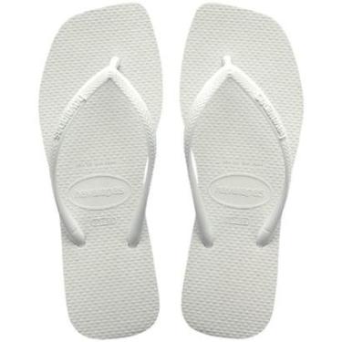 Imagem de Chinelo Havaianas Slim Square Feminino Branco-Feminino
