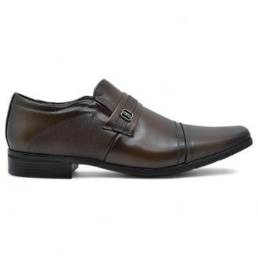 Imagem de Sapato Social Masculino Jota Pe Air Anthony Couro Slip On-Masculino