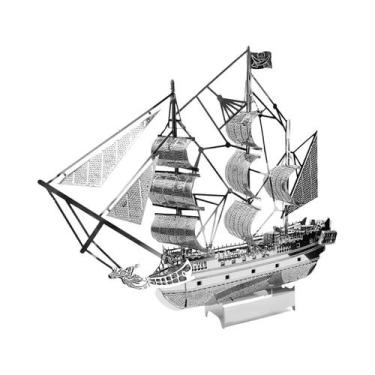 Imagem de Modelo De Quebra-Cabeça 3D De Navio Pirata Pérola Negra, Kits De Monta
