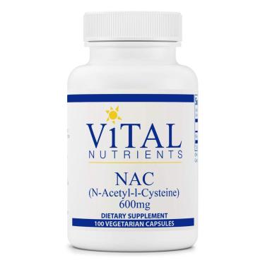Imagem de Suplemento de nutrientes vitais NAC N-Acetil Cisteína Vegan-Unissex