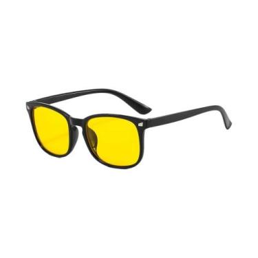 Imagem de Óculos De Sol Masculinos Com Visão Noturna Pretos Para Esportes Ao Ar 