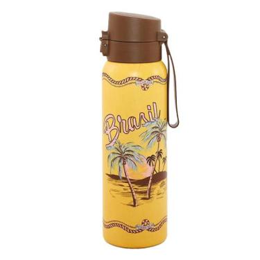 Imagem de Garrafa Farm 850Ml Praia, Amarelo, Único