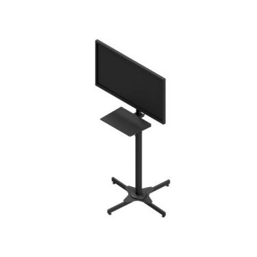 Imagem de Pedestal para TV, monitor 32" a 65" com Bandeja - Com sapatas - Avatro