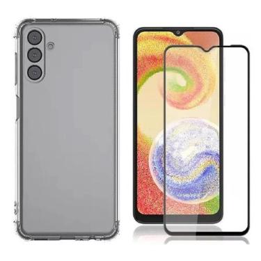 Imagem de Kit Galaxy A15 - Capinha Transparente + Pelicula 3D Vidro Samsung Gala