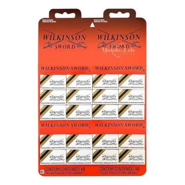 Imagem de Lâmina Aço Wilkinson Barbear 1 Cartela Com 60 Unidades - Congratulatio