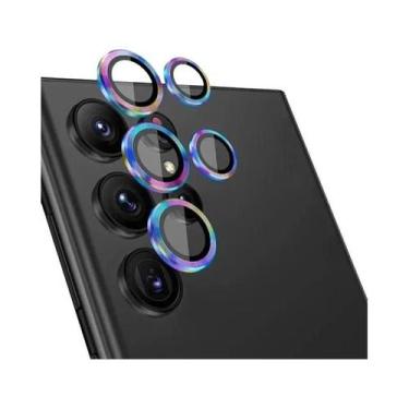 Imagem de Protetor De Lente De Câmera Samsung Galaxy S22 Ultra, Anel Metálico De