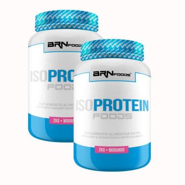 Imagem de Kit 2x Whey Iso Protein Foods 2kg - BRNFOODS-Unissex