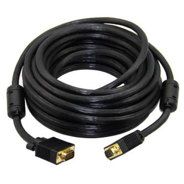 Imagem de Cabo VGA para Monitor PLUS Cable PC-MON1802 Conector Ouro 1.8 Metros -