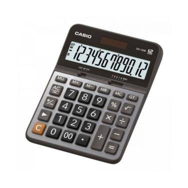 Imagem de Calculadora De Mesa Casio Dx-120b 12 Dígitos Prata
