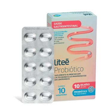 Imagem de Probiótico Liteé Farma LGG 10 Bilhões de UFC para Equilíbrio da Flora Intestinal com Lactobacillus Rhamnosus GG Uso