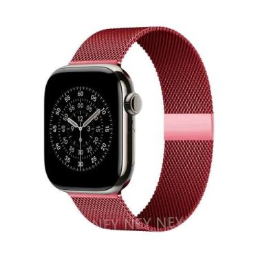 Imagem de Pulseira Milanese Loop Para Apple Watch S11 10 42mm 46mm, Compatível C