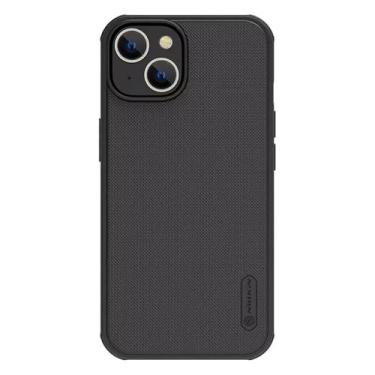 Imagem de Nillkin Super Frosted Shield Pro Capa traseira PC TPU compatível com iPhone 14 (preto)
