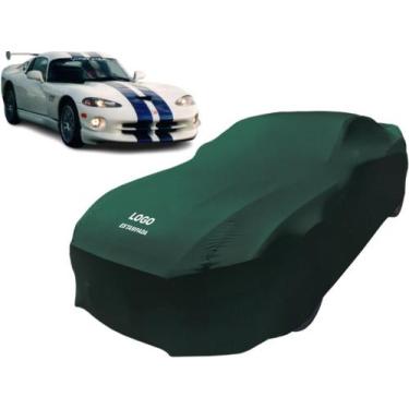 Imagem de Capa Tecido Helanca Para Cobrir Carro Dodge Viper Antigo - Mz, Verde