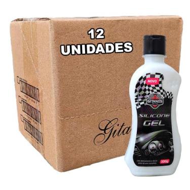 Imagem de Kit 12 Silicone Automotivo Perfumado em Gel Para Painel - 300g - gitan