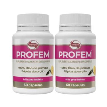 Imagem de Kit 2 profem - óleo de prímula - 60 cápsulas - vitafor
