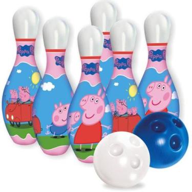Imagem de Jogo de Boliche Peppa Pig Lider 2269 - Lider Brinquedos