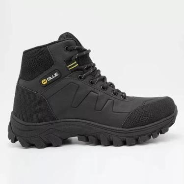 Imagem de Tênis Trekking Ollie Monttana Adventure Trilhas Moto, Preto, 42