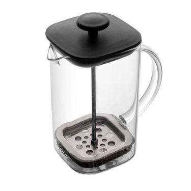 Imagem de Cafeteira/Prensa Francesa Lyor Vidro Preta Quadratta 700ml