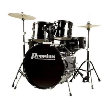 Imagem de Bateria Acústica Premium DX720 Preto DX-720