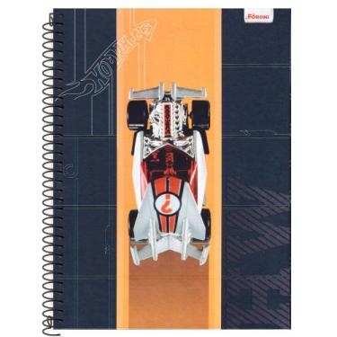 Imagem de Caderno Universitário 10x1 200 fls C.D. Foroni - Hot Wheels 5