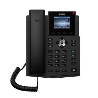 Imagem de Telefone IP Fanvil X3S V2 4 Linhas SIP LCD Colorido