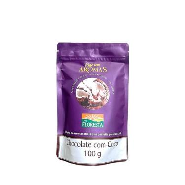 Imagem de Café Moído Aroma Chocolate com Coco Floresta - 100g
