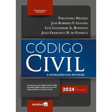 Imagem de Livro - Código Civil e Legislação Civil Em Vigor - 42ª Edição 2024