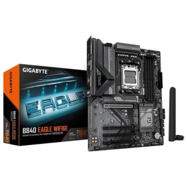 Imagem de Placa Mãe Gigabyte B840 Eagle WIFI6E, Chipset B840, AMD AM5, ATX, DDR5