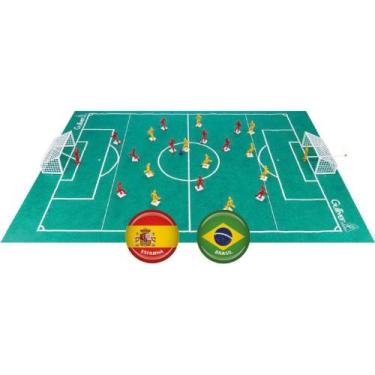 Imagem de Futebol de Botao CLUB 2 Brasil X Espanha - GULLIVER