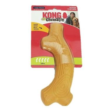 Imagem de Brinquedo Mordedor Nylon Resistente G Cachorro Até 54kg Kong, Bege